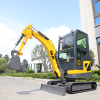 ENVÍO GRATUITO Mini Excavadora de 2 Toneladas con Motor Kubota, Certificación CE y EPA, Nueva Excavadora Hidráulica de 1 y 3.5 Toneladas en Venta