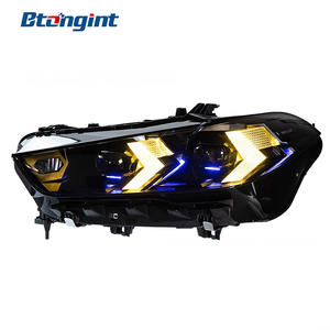 Sistema de Iluminación, Faros Delanteros para Automóviles, Aptos para Modelos BMW X5 19-25, Conjunto de Faros Delanteros G05 con Flechas de Doble Color - Product Image 1