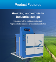 Nouvelle machine d'irrigation et de fertilisation tout-en-un pour l'agriculture intelligente avec IoT LoRa/RS485, pompe 1,1-4 kW pour une agriculture efficace