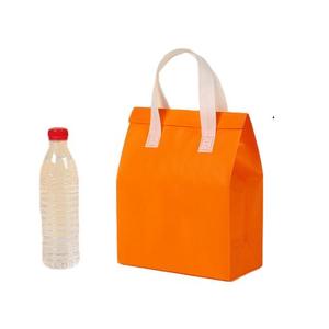 Customized Disposable Non Woven Thermal Bags Delivery Insulated Cake Cooler Tote Bag - Product Image 5