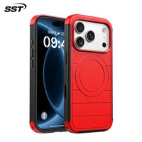 Coque de téléphone magnétique antichoc 2-en-1 PC et TPE Armor H-ShieldPro au design sportif, modèle très vendu pour iPhone 18 Pro Max