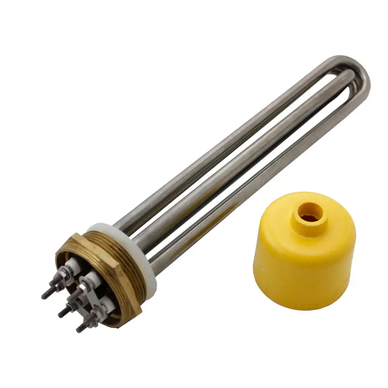 2kw 3kw 5kw 6kw 9kw 12kw Threaded Tubular Rod Heating Element Boiler Heaters Flange Screw Plug Immersion Heater