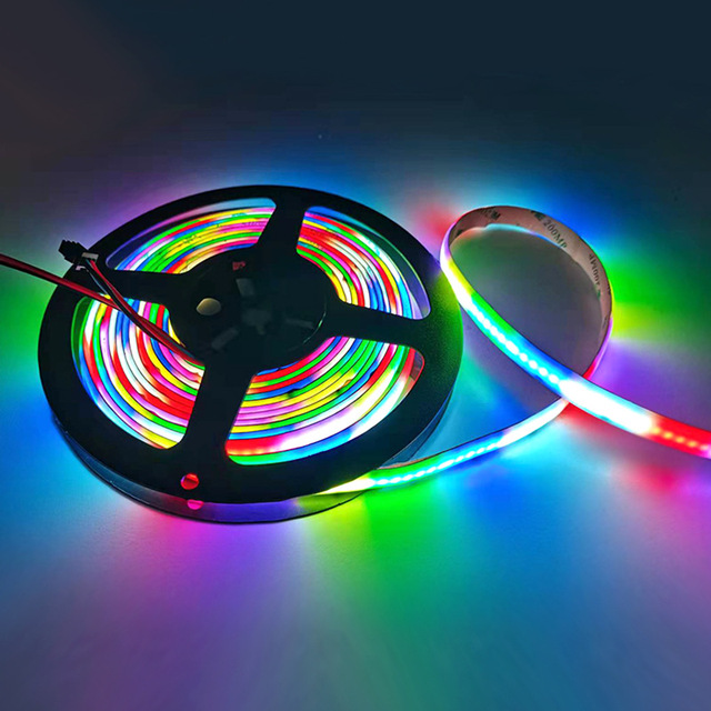 Hot Sale Switch Control Digital Rgb Light Addressable Led Strip Ce Addressable Led Strip Light 5m Rgb Rgbw