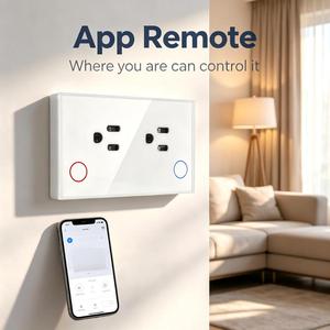 Prise intelligente UBARO US Standard 15A Tuya Zigbee avec mesure de la consommation et minuterie à distance via application, compatible Google Assistant et Alexa Voice - Product Image 3