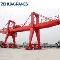 Grue portique à double poutre sur rail MG 2026, capacité 5-100 tonnes, chariot électrique VFD standard FEM, certifiée CE ISO, pour usage extérieur en zone industrielle en acier
