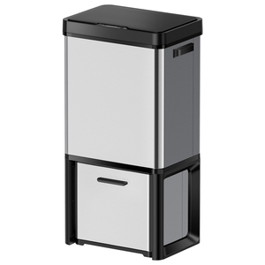 <span class=keywords><strong>Poubelle</strong></span> intelligente à tri sélectif de grande taille 72L avec capteur automatique, <span class=keywords><strong>poubelle</strong></span> intelligente sans contact, toilettes, bureau, cuisine - Product Image 1