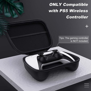 Black Eva Shell Hard Video Game Bag para Ps4 Ps5 Remote Controller Case - Case Only - Product Image 3