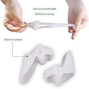 Correttore per alluce valgo in SEBS, confortevole e regolabile, per alleviare il dolore, raddrizzatore efficace per il dito grande del <span class=keywords><strong>piede</strong></span>, <span class=keywords><strong>cura</strong></span> efficace per articolazioni doloranti - Product Image 2