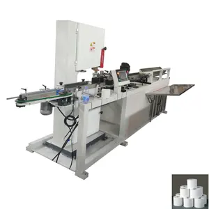 Factory sale toilet paper and kitchen towel band saw cutting machine new machine for new business