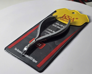 Custom Logo Premium Stainless Steel Finger Manicure Set Cuticle Nipper Durable Ergonomic Design Portable Wide Jaw Opening for - Product Image 6
