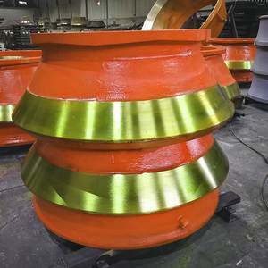 Recambios de Acero con Alto Contenido de Manganeso, Nuevos, Forjados, para Trituradora de Cuenco Cóncavo y Manto, para Minería de Minerales - Product Image 1