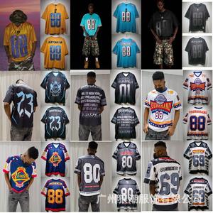 <span class=keywords><strong>Xxxxl</strong></span> Camisas 2025 Homens das Mulheres V-Neck Sports T-Shirts de Secagem Rápida Malha Respirável Multi-Bordada Costura para Secagem Rápida - Product Image 5