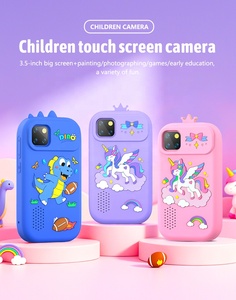 批发 W7 儿童相机 3.5 英寸触摸屏儿童数码相机，带 32GB TF 卡 600mAh 电池 OEM 定制徽标 - Product Image 2