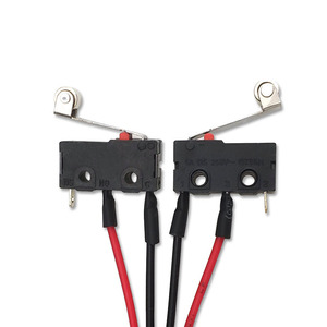 สวิตช์ไมโครขนาดเล็กแบบกันน้ำ Kw12 พร้อมสายเชื่อมต่อ แบบกดติดปล่อยดับ รุ่น Cherry Limit - Product Image 4