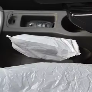 Kit de cubierta de asiento de plástico desechable impermeable transparente HDPE al por mayor para piezas y accesorios de automóviles - Product Image 4