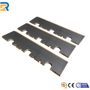 Lames de déchiqueteuse à bois industrielle Ensemble d'enclume rotative HRC 60 + Traitement du bois dur Compatible Bandit 250XP Morbark Couteaux industriels - Product Image 5