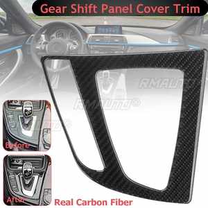 Pegatina Decorativa 3D de Fibra de Carbono para el Panel de Control Central de la Palanca de Cambios para BMW Serie 2 3 4 2013 2014 2015 2016 2017 - Product Image 1