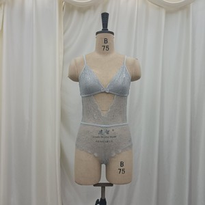 Lingerie Tentatrice à Découpes en Forme de Cœur - Robe de Nuit en Dentelle Florale Noire et en Résille Teddy String Ensemble Tue-<span class=keywords><strong>Vierge</strong></span> - Product Image 4