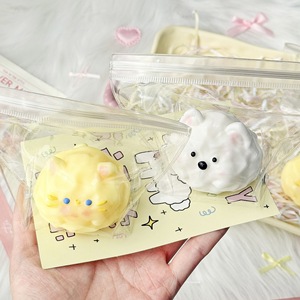 Jouet Squishy Populaire Chat Chien Mignon, Petit Cadeau Texture Silicone, Style Identique Xiaohongshu, Jouet Anti-Stress pour Tous les Âges - Product Image 2