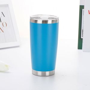 Vaso Térmico Esencial para Auto, 20 oz, Acero Inoxidable, Aislado al Vacío de Doble Pared, Taza de Viaje para Café, ASM25 - Product Image 1