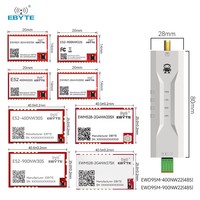 Ebyte ODM E52 Réseau LoRa MESH 466/868/915 MHz à spectre étalé, port série sans fil UART, auto-routage et auto-guérison du réseau