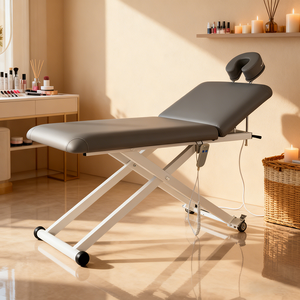 Meubles <span class=keywords><strong>de</strong></span> salon au design simple, table <span class=keywords><strong>de</strong></span> massage moderne, 2 moteurs, lit électrique pour les sourcils et les cils, chaise <span class=keywords><strong>de</strong></span> soin du visage cosmétique à vendre - Product Image 2
