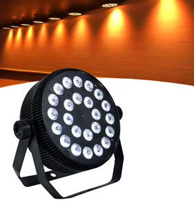 24x18W RGBWAUV 6 in1 Smart LED per illuminazione leggera sottile per effetto fascio <span class=keywords><strong>DJ</strong></span> con modalità di controllo DMX512 - Product Image 1