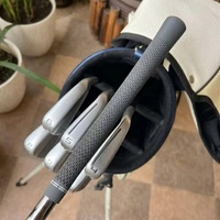 Ensemble de 7 fers de golf forgés, très demandés # Fers de golf 4-9 PW à faible rotation et à lancement rapide avec shaft en acier pour golfeurs intermédiaires Course Compe