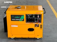 Générateur diesel silencieux portable ATS monophasé 5-15kw 240V/380V/230V 50/60Hz 3000 tr/min faible bruit pour usage résidentiel 480V/12V