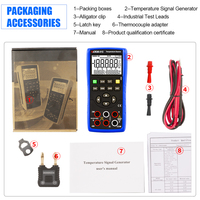VICTOR RuoShui 01S 5 Digits Multifunction Calibrator Temperature Source Accuracy 0.05% 11 Thermocouple Signals and 5 RTD Signals