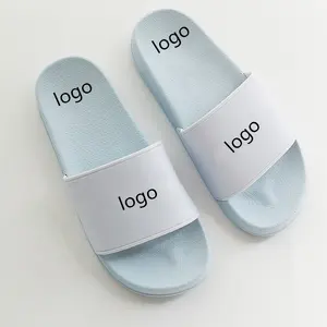 Zapatillas con estampado de imagen personalizada para mujer, zapatos de plataforma antideslizantes con logotipo en relieve, nuevo diseño personalizado