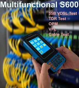 Testeur S600 Vdsl émulation de modem et simulation du localisateur de défaut de câble Opm VFL TDR Vd + tdr WAN/LAN PING autorisation de test cette année - Product Image 3
