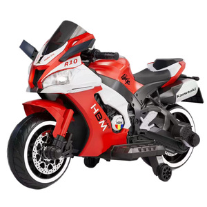 Hbm R10 Electric Motorcycle For Kids <b>Rechargeable</b> <b>Battery</b> Powered Toy Bike 3-10 Years Old - Product Image 1