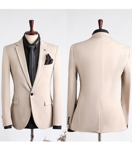 Costumes de grande taille en gros, nos saisons, décontractés, business, coupe ajustée, costumes de mariage pour hommes - Product Image 6
