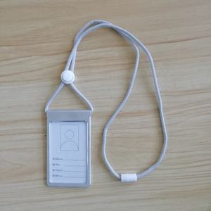 <span class=keywords><strong>Porte</strong></span>-<span class=keywords><strong>badge</strong></span> d'employé de bureau élégant en alliage d'aluminium, accessoire en métal - Product Image 2