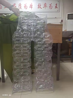 Ensemble de combinaison gonflable transparente en PVC Beile, veste et pantalon gonflables pour affichage publicitaire