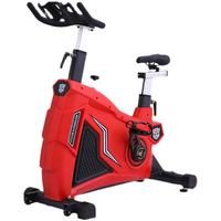 Bicicleta de Spinning Comercial de Alta Resistencia con Monitor de Frecuencia Cardíaca y Resistencia Magnética, Volante de Inercia de 20 kg