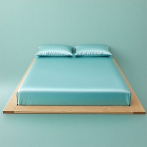 Parure de lit populaire, simple, jeune et minimaliste à carreaux 100 % coton, 4 pièces, printemps-automne, housse de couette en pur coton pour auberge de jeunesse - Product Image 5