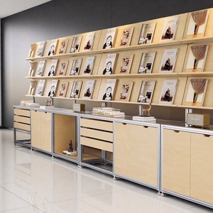 Marine Board Aluminum Profile Modern Simplicity <b>Display</b> Cabinet Rack 5 <b>Shelves</b> 200cm Height 80kg China Origin Storage - Product Image 1