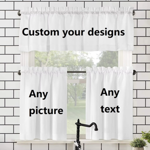 Rideaux décoratifs 3 pièces avec logo grenouille de Porto Rico, à œillets, impression 3D pour fenêtre de salon, chambre à coucher, salle de bain - Product Image 3