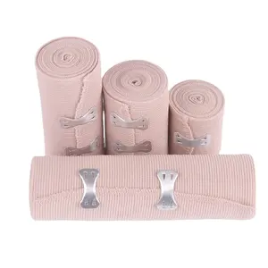 Premium colored cohesive adhesive elastic body wrap Durable compression bandage 2x5 medical high bandage oem soft