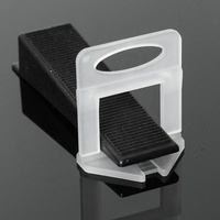 Clips de nivellement pour carreaux en céramique, 100 pièces, entretoises modernes pour carrelage d'hôtel, en plastique PP, meilleure qualité SR 2,0 mm