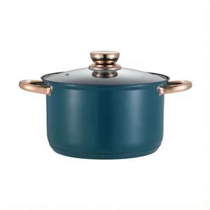 Juego de Utensilios de Cocina Antiadherentes de Gran Capacidad en Oferta, con Asas de Acero Inoxidable y Vidrio Metálico, para el Hogar, Restaurantes y Suministros de Cocina - Product Image 4
