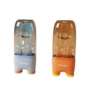 Set di spazzolini per bambini in Silicone per l'igiene orale rivestimento della lingua prodotto essenziale per la pulizia del bambino per le cure dentistiche del bambino