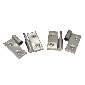 บานพับสแตนเลส 304 แบบถอดได้ 75X75X6 มม. ฮาร์ดแวร์ประตูกล่องอุตสาหกรรม - Product Image 1