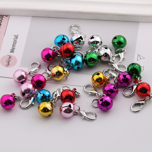 Hebilla de Cobre con Forma de Campana para Bisutería DIY, Accesorios Metálicos Chapados, Hebilla Redonda para Bolsos, Colores Aleatorios 98203 - Product Image 2