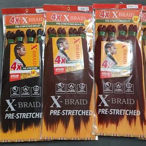 Ventes flash : <span class=keywords><strong>Cheveux</strong></span> tressés pré-étirés 4X, tressage facile, 38 pouces, fibres thermoformables à l'eau chaude, mèches de <span class=keywords><strong>cheveux</strong></span> bruts, extensions africaines - Product Image 5
