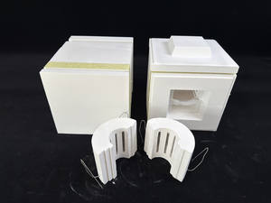 고온 1200C 1400C 1700C 내화 알루미나 세라믹 섬유 저항로 머플로 챔버 히터 - Product Image 4