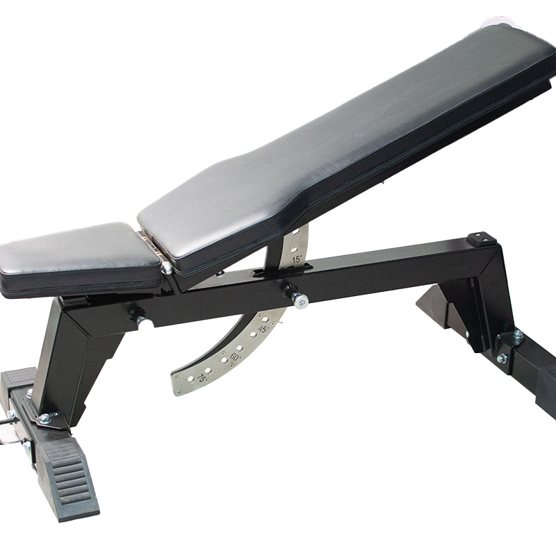 Коммерческое Тренажерное Оборудование для фитнеса, Складная регулируемая скамья для гантелей