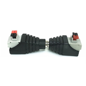 Wholesale DC Female&Male Jack 5.5*2.1mm Connector <b>Plug</b> <b>Adapter</b> Push Type Quick Power Connector for CCTV Terminals - Product Image 6